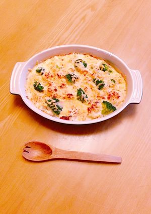 ホワイトソースナシ！牛乳でつくるグラタン-レシピのメイン写真