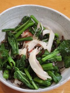 菜花とカニカマの塩昆布和え-レシピのメイン写真