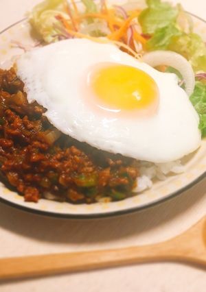 簡単キーマカレー-レシピのメイン写真