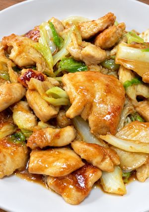 キャベツたっぷり♪鶏むね肉の鶏ちゃん焼き-レシピのメイン写真