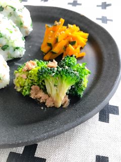 ブロッコリーのおかか胡麻マヨあえ-レシピのメイン写真