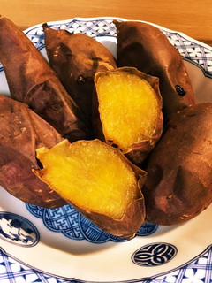 トースターで焼き芋カンタン食物繊維-レシピのメイン写真