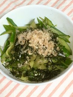 きゅうりだけ!◇きゅうりの麺つゆ炒め◇-レシピのメイン写真