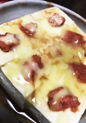 簡単10分★ヘルシー明太チーズ豆腐-レシピのメイン写真