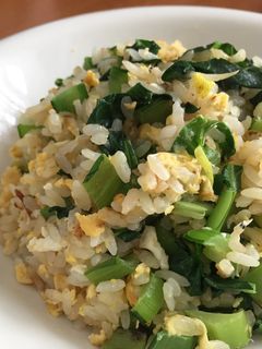 小松菜のチャーハン-レシピのメイン写真
