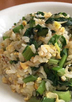 小松菜のチャーハン-レシピのメイン写真
