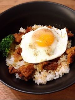 安旨簡単!B級グルメの焼豚玉子飯-レシピのメイン写真