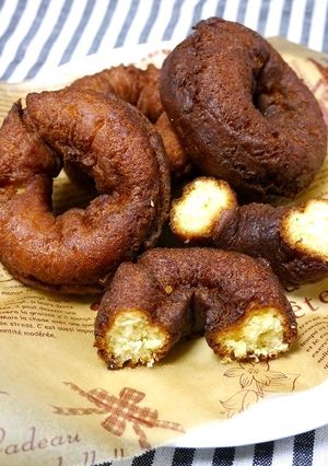 簡単！ホットケーキミックスドーナツ-レシピのメイン写真