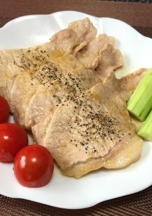 簡単!豚ロース生姜焼き!(^^)!-レシピのメイン写真
