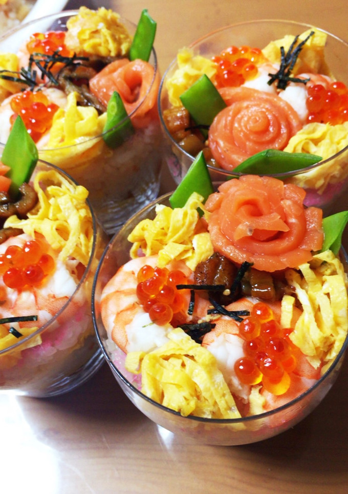 可愛い♡美味しい ちらし寿司♥-レシピのメイン写真