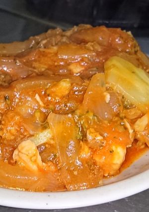 ブロッコリーと鶏ムネのケチャップ炒め-レシピのメイン写真