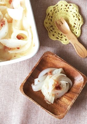 作り置き*減塩*新玉ねぎの鰹節マリネ-レシピのメイン写真