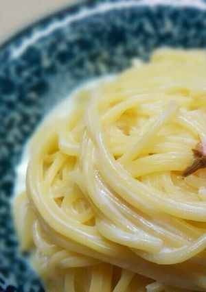 桜塩漬けとクリームチーズの春パスタ-レシピのメイン写真