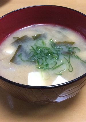お味噌汁-レシピのメイン写真