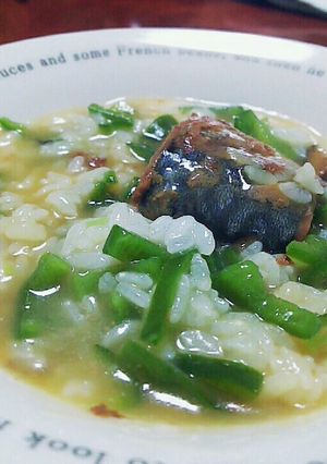 サバ缶粥-レシピのメイン写真