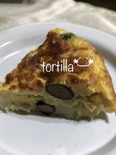 黒豆の和風スパニッシュオムレツ-レシピのメイン写真
