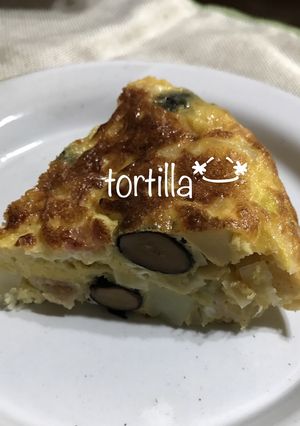 黒豆の和風スパニッシュオムレツ-レシピのメイン写真