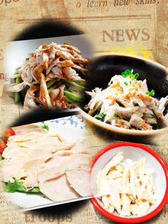 炊飯器で簡単蒸し鶏-レシピのメイン写真