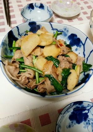 豚肉とかぶの炒め物～バターにんにく醤油～-レシピのメイン写真