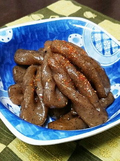ねじりこんにゃくの甘辛炒め☆-レシピのメイン写真