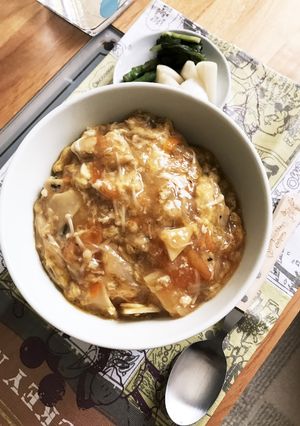 ✩たけのことがんもどきの餡掛け丼✩-レシピのメイン写真