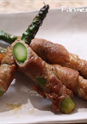 アスパラガスの肉巻き照り焼き-レシピのメイン写真