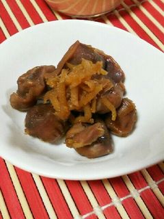 砂肝の佃煮-レシピのメイン写真