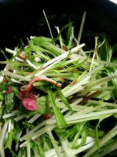 水菜のサラダ-レシピのメイン写真