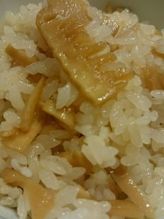 簡単♪たけのこご飯(混ぜ込みごはん)-レシピのメイン写真