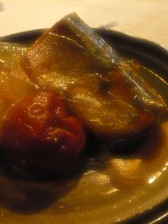 サンマの梅煮-レシピのメイン写真