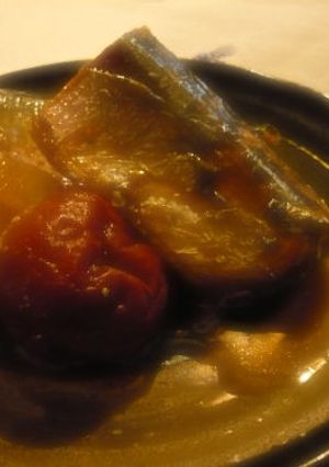 サンマの梅煮-レシピのメイン写真