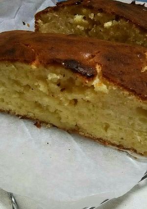 酒粕とチョコのマーブルバターケーキ-レシピのメイン写真