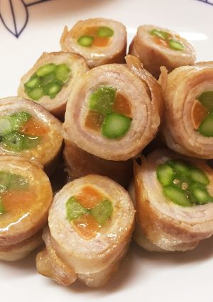 野菜の豚バラ巻き☆-レシピのメイン写真