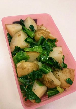 余り野菜でもう一品☆じゃがブロキャベ和え-レシピのメイン写真