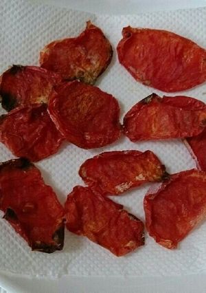 トマト農家のドライトマト-レシピのメイン写真