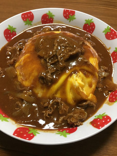 オムハヤシケチャップライス-レシピのメイン写真