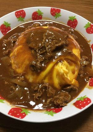 オムハヤシケチャップライス-レシピのメイン写真