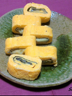 簡単キレイ!海苔チーズの卵焼き-レシピのメイン写真