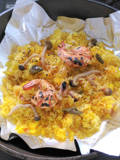 炊飯器&バーナーで♪お手軽本格パエリア-レシピのメイン写真