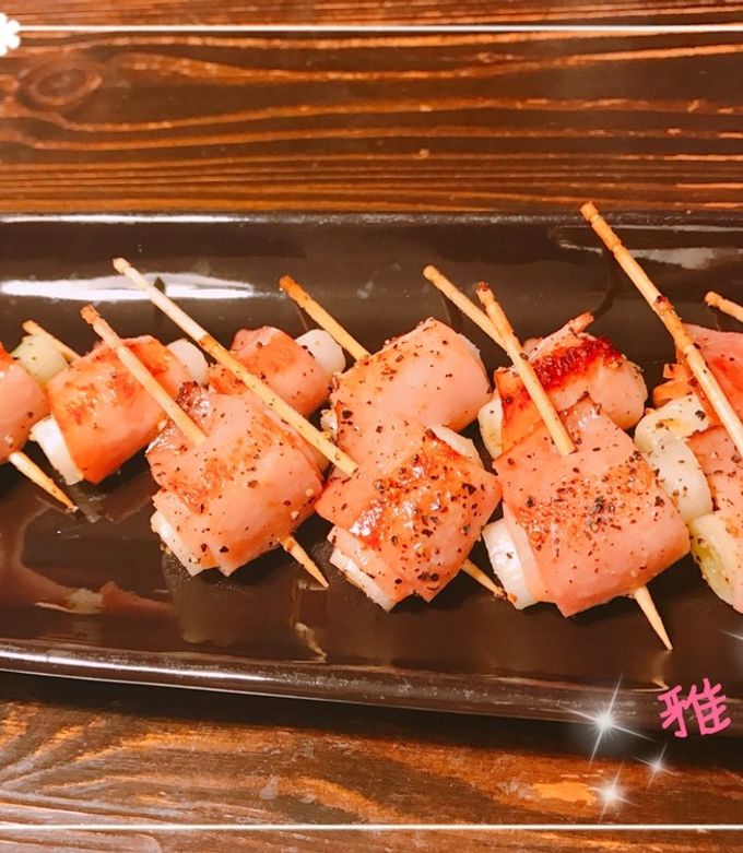 お弁当にも♪ハムのねぎ巻き♪-レシピのメイン写真