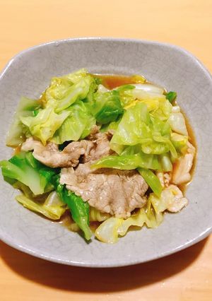 キャベツと豚肉のさっぱり和え-レシピのメイン写真