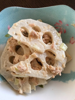 レンコンとツナのサラダ-レシピのメイン写真