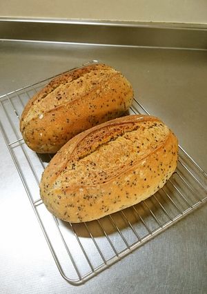 ケンケン♪のカンパーニュ-レシピのメイン写真