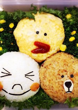 ラインキャラ弁 ムーン サリー ブラウン-レシピのメイン写真