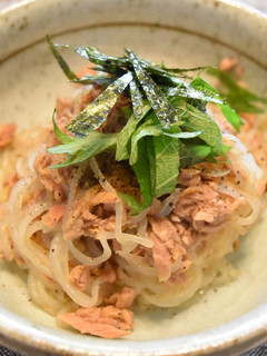 ダイエット★しらたきで作る和風ツナパスタ-レシピのメイン写真