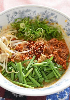 簡単★ヘルシー★しらたきで作る担々麺-レシピのメイン写真