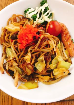 お弁当に☆くっつかない焼きそば-レシピのメイン写真