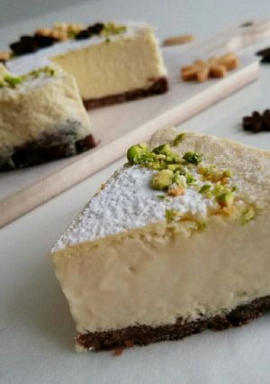 濃厚なめらか！ベイクドレアチーズケーキ-レシピのメイン写真