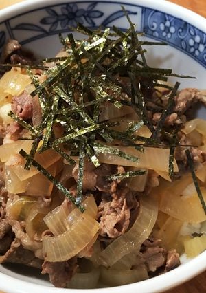 簡単☆シンプルな牛丼-レシピのメイン写真