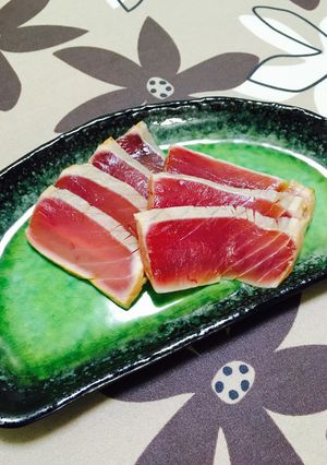 簡単炙りマグロ漬け-レシピのメイン写真